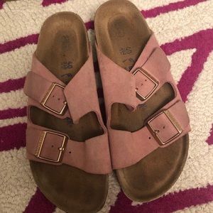 Pink Birkenstocks!